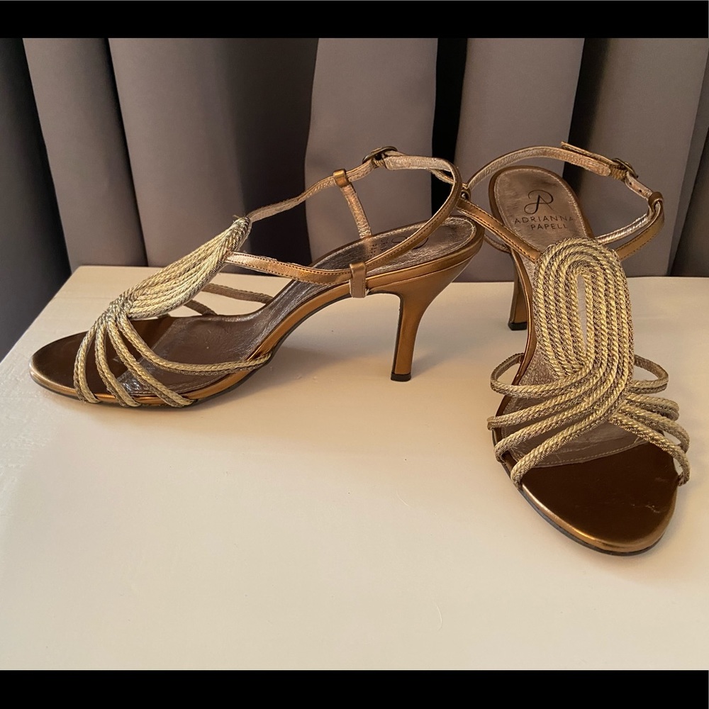 Adrianna Papell Bronze Heel